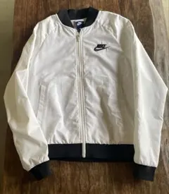 NIKE ホワイト ブラック ブルゾン ジャケット S