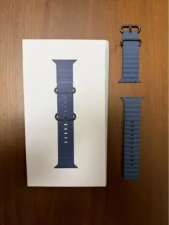 ダークブルー シリコンバンド Apple Watch用