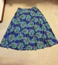 SHARON ANTHONY ロングフレアスカート 花柄 3XL美品 セール