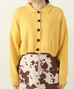 Ray Cassin イエロー　カーディガン