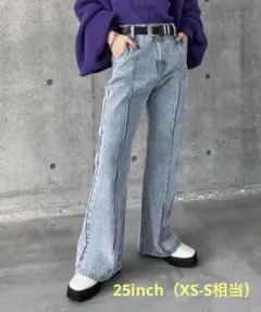 【超美品/半額】PAGEBOY フロントラインジーンズ