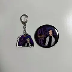 ヒロアカ 心操人使 缶バッジ アクリルキーホルダーセット AGF