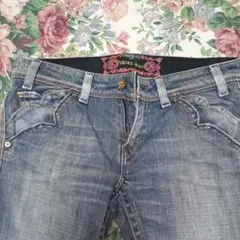 処分❣️Venus Jean ブーツカットデニムライトブルー