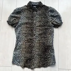 Y2K D&G ドルチェ&ガッバーナ レオパード 豹柄 半袖シャツのサムネイル