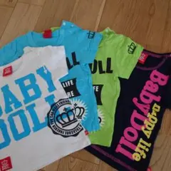 BABYDOLLTシャツ４枚セット
