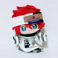 【ラスト1着】10〜12cm ぬい服 シルバーアクセサリー&ロック風コーデ
