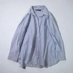 ZARA ストライプシャツ