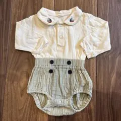 コトリ　80cm セットアップ風ロンパース