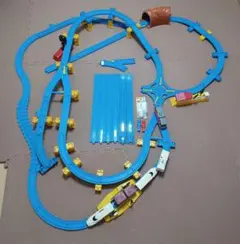 ま*い様 プラレール 新幹線と貨物車両 レールセット