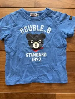 DOUBLE.B 半袖Tシャツ 90cm ベアモチーフのサムネイル