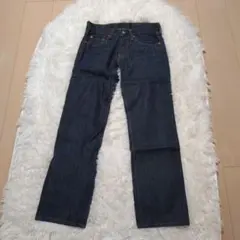 リーバイス522 ダークブルー ストレートデニム　美品