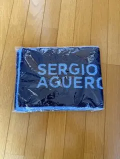 セルヒオ・アグエロ タオルマフラー マンチェスターシティ