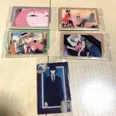 最終価格❤︎SPY×FAMILY ウエハース　カード5枚セット