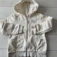 メゾピアノ　パーカー　裏ボア