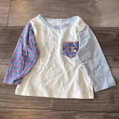 sense of wonder 長袖Tシャツ ペンギン刺繍