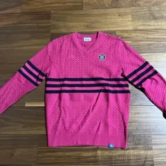 adidasのゴルフセーター