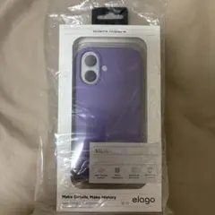 elago シリコン iPhoneケース パープル iPhone16用