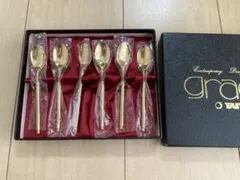 スプーン　カトラリー　ゴールド　ティースプーン