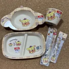 サンリオ　ポムポムプリン　ダイソー　食器　５点セット