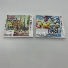 3DSソフト レイトン ミステリージャーニー／ポケモン不思議のダンジョン