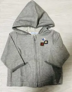 familiar フード付き　グレー パーカー　70 超美品　おすすめ