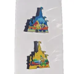 ディズニー シンデレラ城 ピンバッジ ピンバッチ 東京ディズニーリゾート 2個