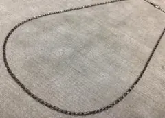ヴィンテージ SV925 シルバーチェーン ネックレス 50cm 燻銀のサムネイル