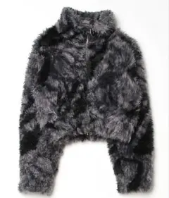 シングルミニボアブルゾン