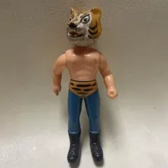 メディコムトイ ソフビファイティングシリーズ タイガーマスク 青