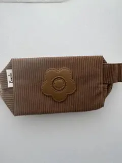 MARY QUANT×Biople コーデュロイポーチM