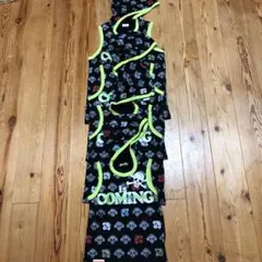 【110cm〜160cm】韓国子供服DENIM BUMP スカル総柄セットアップ