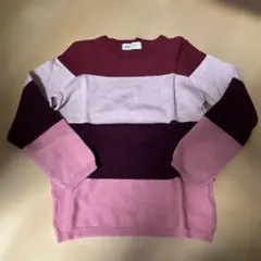 H &Ｍ　ボーダー　ニット