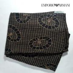 エンポリオ・アルマーニ　ストール　ブラウン系