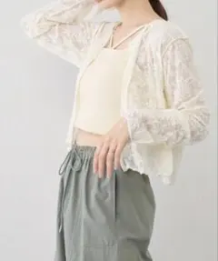 kastane 裏表2way レースブラウス