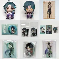 原神 魈 ショウ アクスタ ぬいぐるみ 缶バッジ カード トレカ アクキー 公式