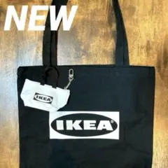 IKEA クノーリグS 猫柄＆トートバック ブラック 各1個のサムネイル