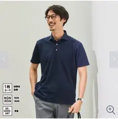 ORIHICA ポロシャツ ネイビーのサムネイル