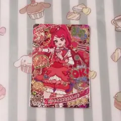 ひみつのアイプリ　サクラ　カワイイあめちゃんレッド　ミラクルカード