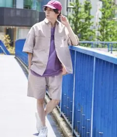 定価：8,580円 KANGOL MONO-MART別注 セットアップ モカ L