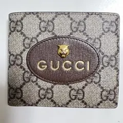 ミ*キ様 GUCCI パンダ シェイプ GG コインケース - メルカリ
