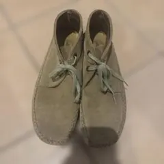 clarksスエード モカシン ベージュ
