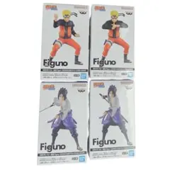 4種類セット　NARUTO ナルト Figuno フィギュノ