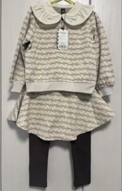 moimoln 長袖カットソー 、スカートセット 110サイズ