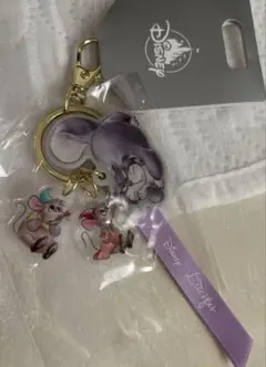 新品 ディズニー 猫の日ルシファー 仲間たち キーホルダー キーチェーン