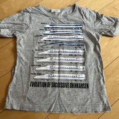 新幹線グレーTシャツ
