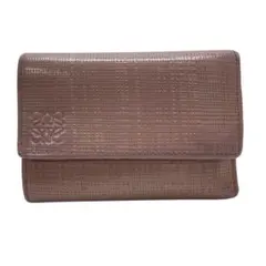 【極上美品】ロエベ⭐LOEWE【アナグラム】バーティカル ウォレット 折り財布 LOEWE（ロエベ） 3つ折り財布 アナグラム バーティカル ウォレット