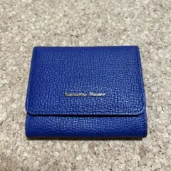 Samanta Thavasa ネイビー 二つ折り財布