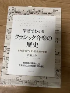 楽譜でわかる クラシック音楽の歴史 古典派・ロマン派・20世紀の音楽