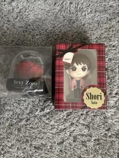 SexyZone 佐藤勝利　フィギュア　薔薇　トートバック