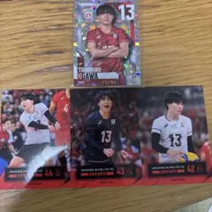 男子バレー日本代表 小川智大 缶バッジ ブロマイド ウエハース - メルカリ